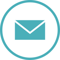 Mail Envelope Blue Line  Icon